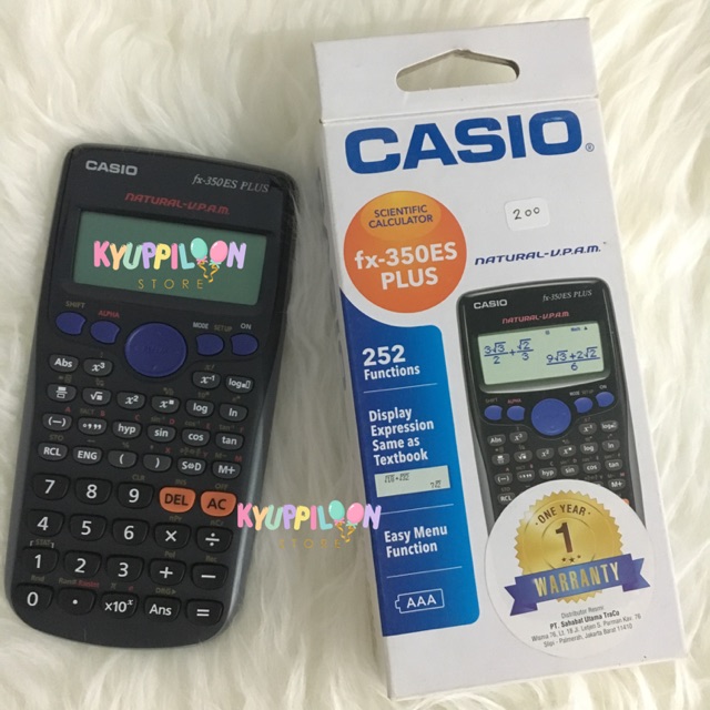 

Scientific Calculator Casio fx-350ES PLUS