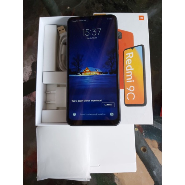 Redmi 9C RAM 4GB/64GB SECOND FULLSET ORIGINAL ISTIMEWA-1