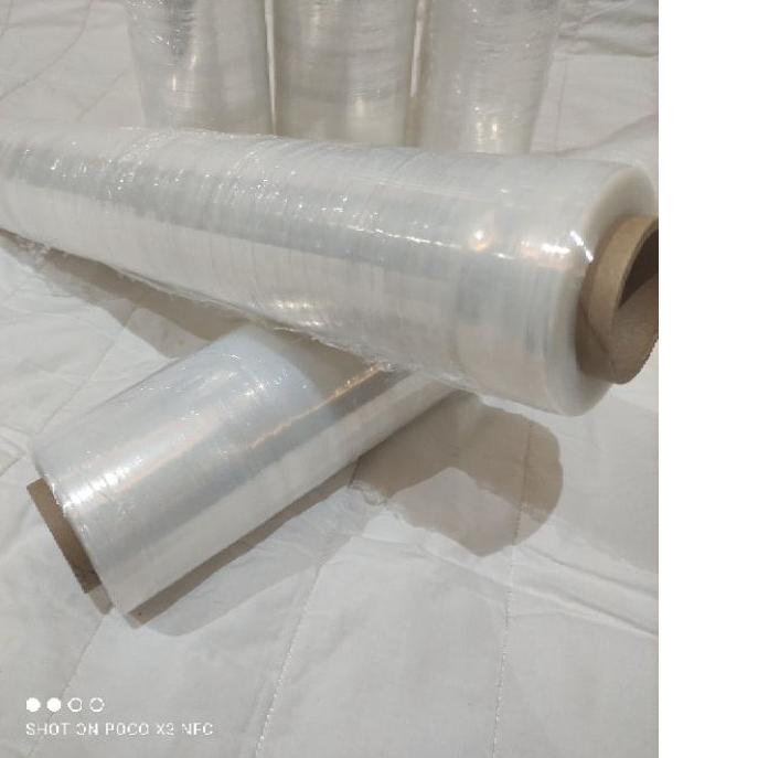 

Limited - Plastik Wrapping bening ukuran 50cm x 200m 17micron