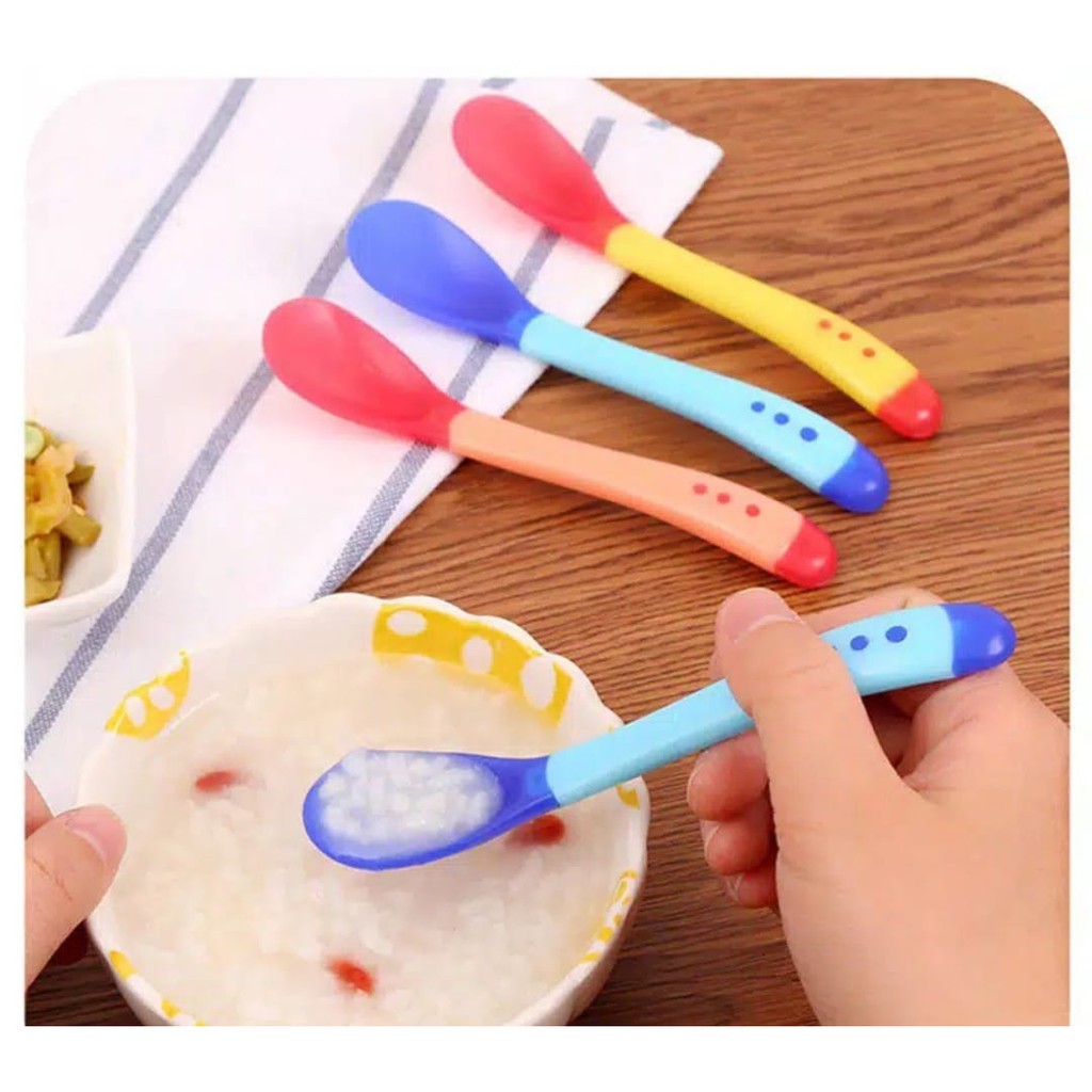 Sendok Makan Bayi Heat Sensor 1Pcs R-31