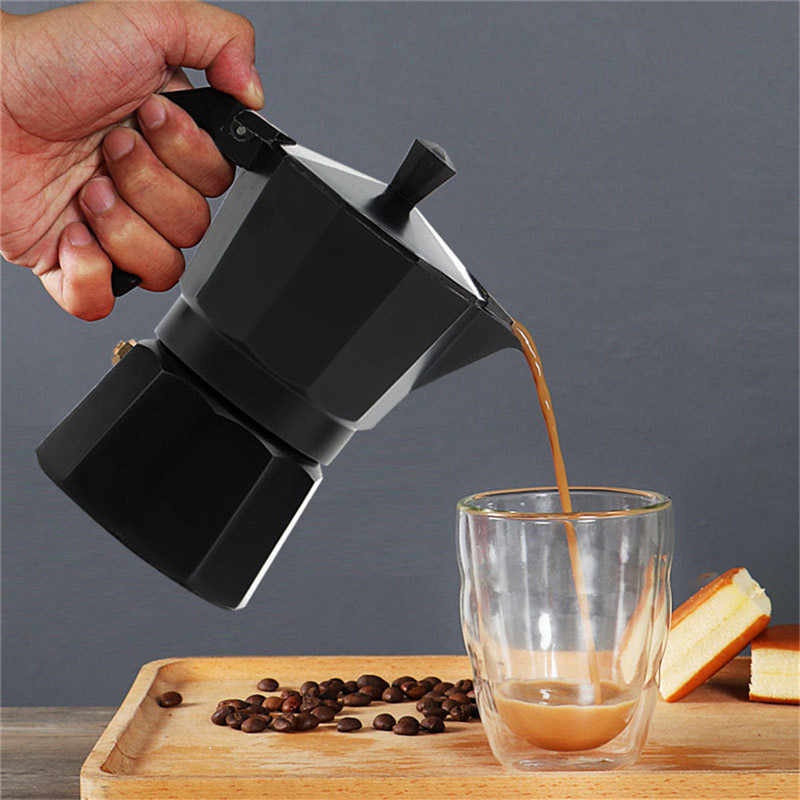 Espresso Maker / Teko Kopi Espresso / Teko Kopi Espresso Alat Penyeduh Kopi Tanpa Ampas Peralatan Ko