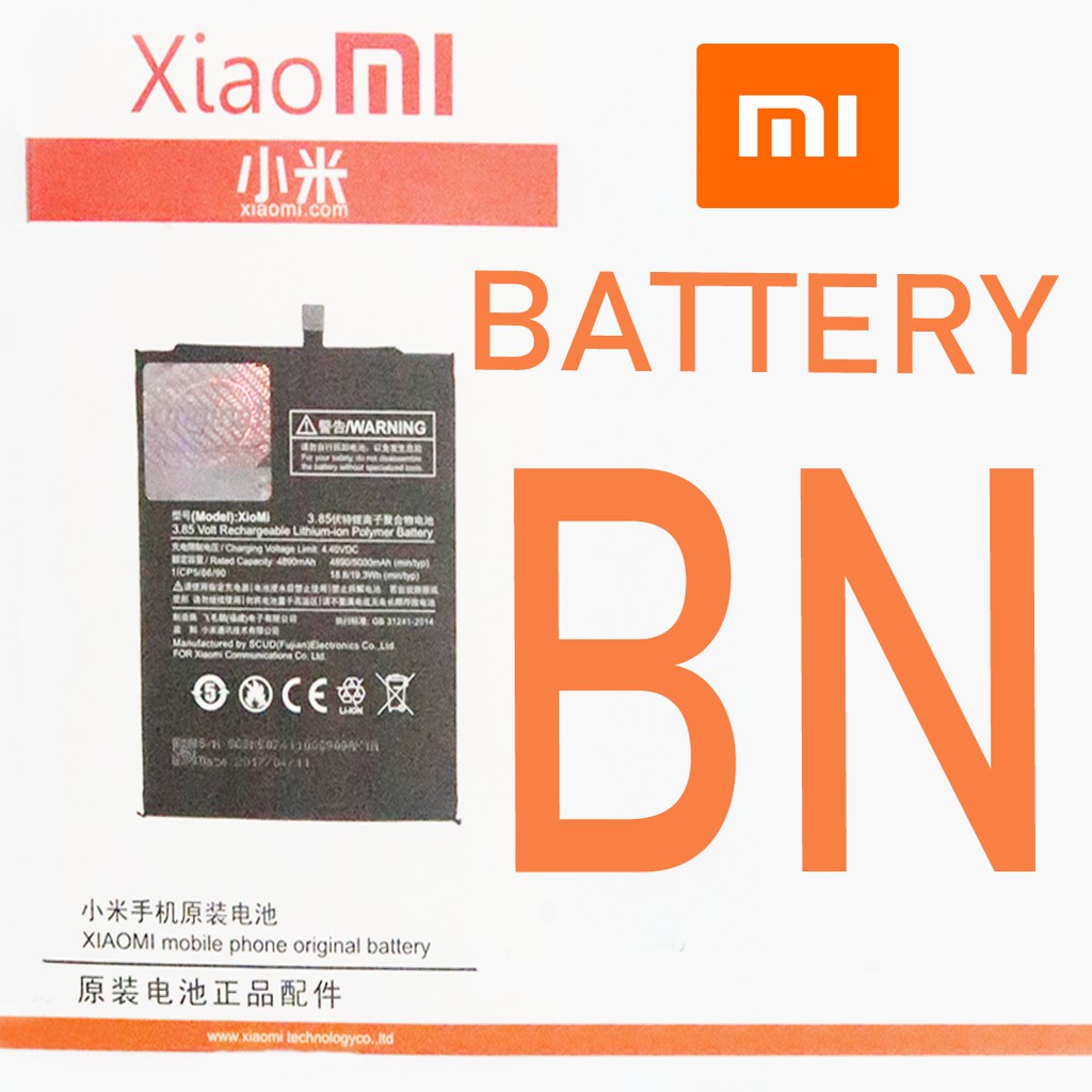 XIAOMI BATRE BN SERIES ORIGINAL BN 30/31/34/35/36/37/40/41/42/43/44/45/46/47/48 ALL TYPE