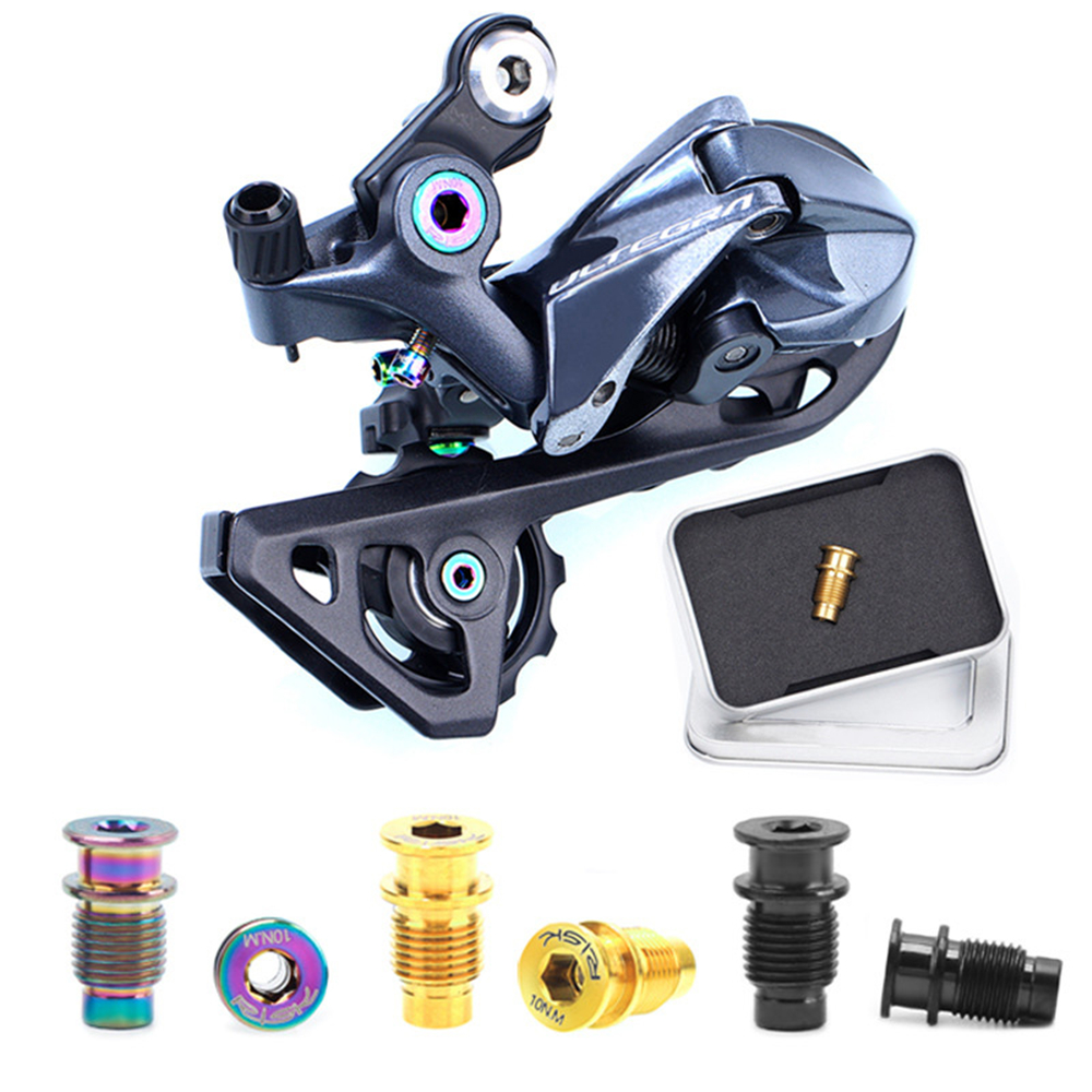 Lanfy Sekrup Derailleur Sepeda R8000 Bahan Titanium Alloy Tahan Lama