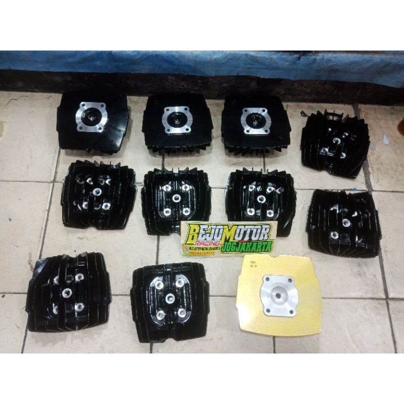 BLOK KOP CYLINDER HEAD YZ ORIGINAL KODE 18 G KOP NANAS RX KING