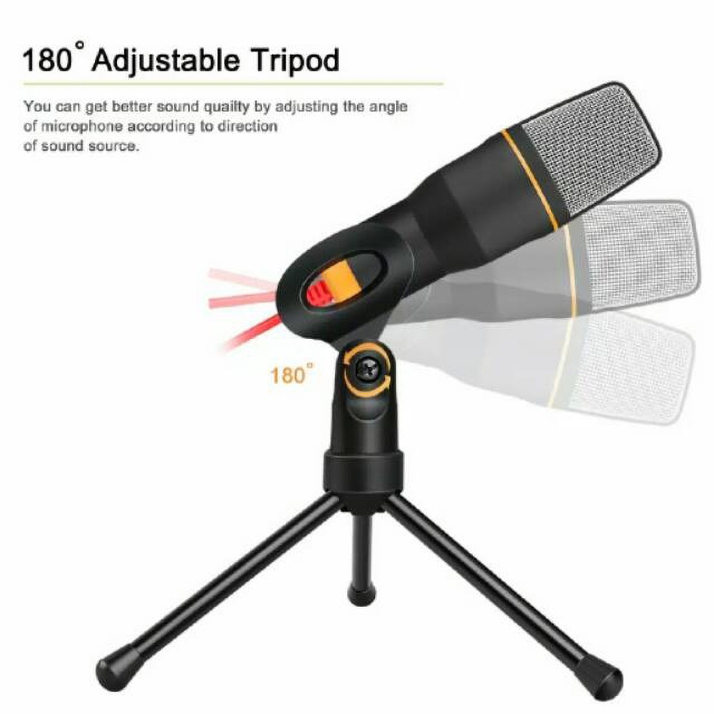 Microphone SF-666 Condenser Mic Tripod