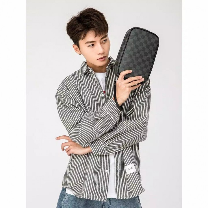 Leather Clutch Bag / Hand Bag for Men G109