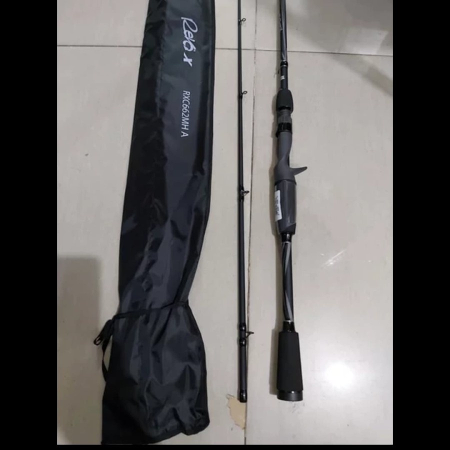 Rod joran abu garcia revo rxc 662mha joran bc bait casting Ring Fuji