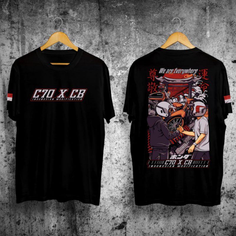 Kaos c70 X CB | kaos c70 |kaos CB| kaos c70 modifikasii
