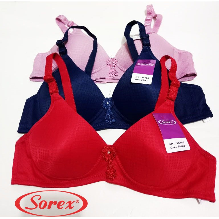 RC BH/ Bra Sorex Busa  Tanpa Kawat  Best Seller Harga 28rb!!