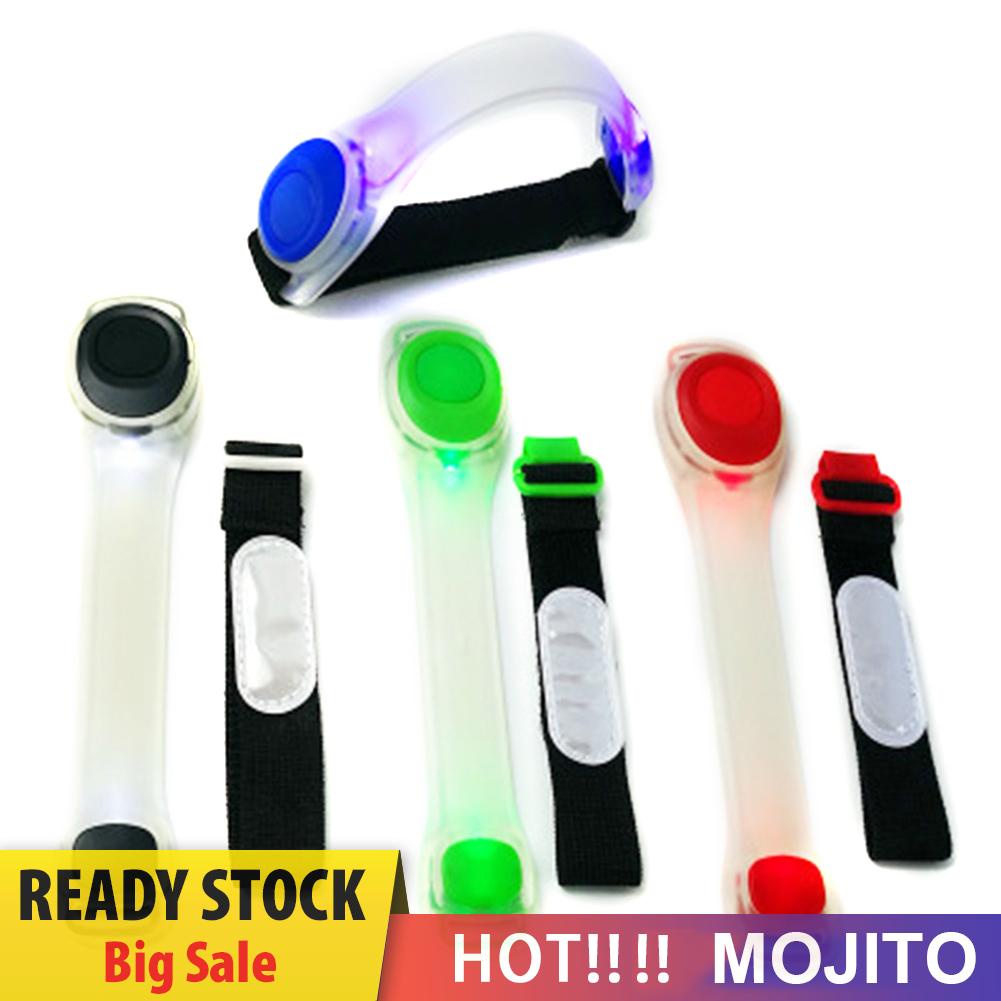 Armband Dengan Lampu Led Luminous Reflektif Untuk Lari Malam Hari