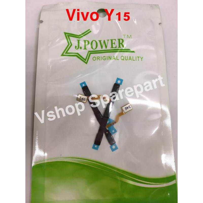 Flexi Flexibel Flexible Power On Off Volume Vivo Y15 - Lama