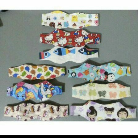 Baby Eye Maks / Penutup Mata Bayi Saat Berjemur / Kacamata Jemur Bayi Motif / Kaca mata Berjemur Bayi baru lahir