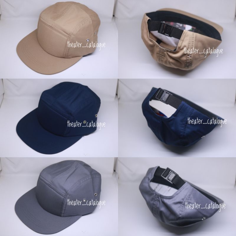 OP0 TOPI 5PANEL POLOS TOPI 5 PANEL DRILL POLOS SNAPBACK 5PANEL POLOS
