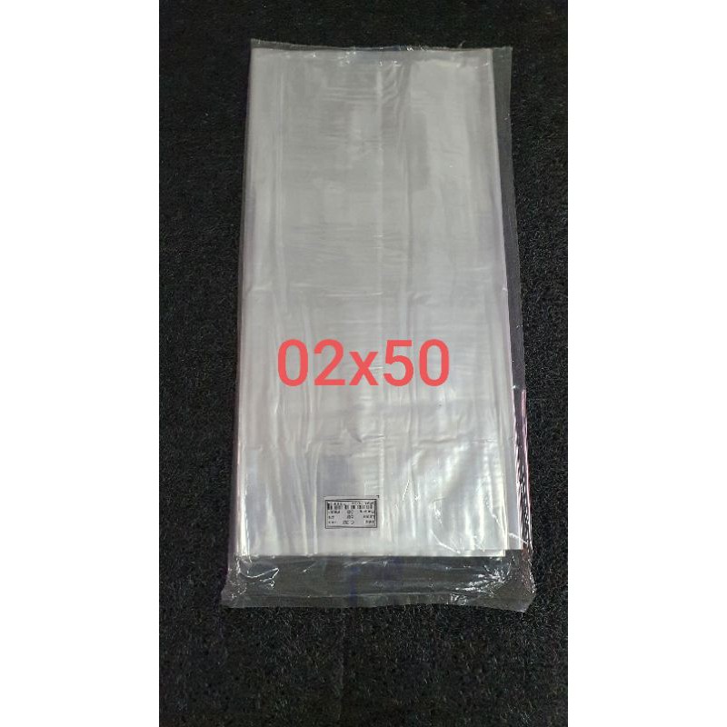 Plastik Roll PP / Plastik Rol PP Tebal 0.02 Cap Jet Lebar 50 Cm Panjang 50 M