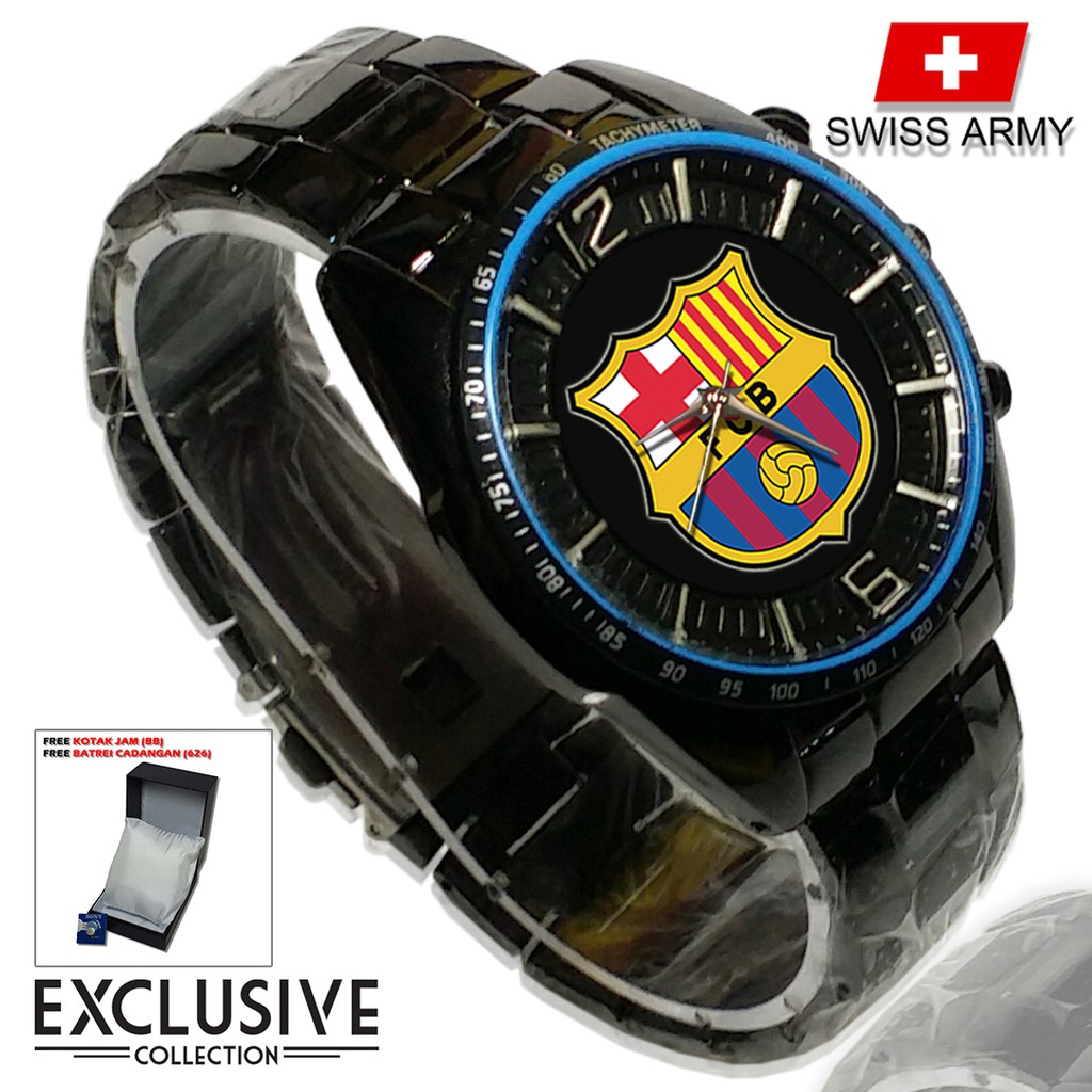 (Istimewa Bossque) Jam BARCELONA Rantai Sport (Elegan)