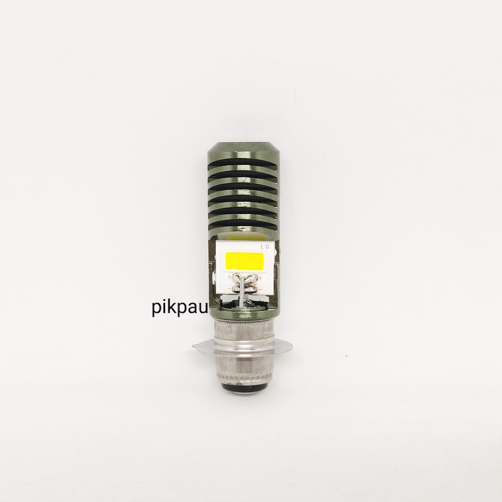 Lampu Utama High Low lampu Depan H6 Led Jauh Dekat 2 sisi 12 volt bisa AC DC Kuning motor Matic Bebek