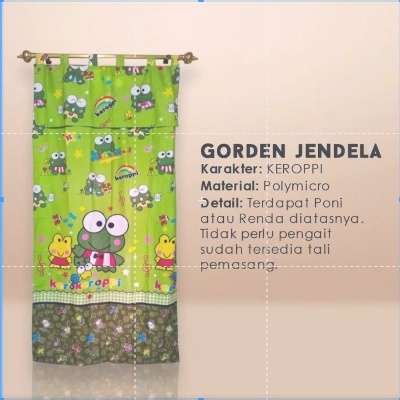 GORDENG KARAKTER JENDELA /GORDEN JENDELA/ GORDENG KARAKTER