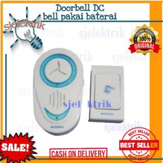 Bel Rumah Wireless Bell / Door Bell / Bel Pintu Dc (Pakai Baterai)