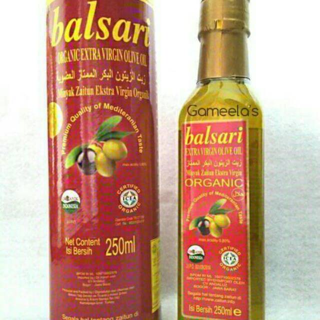

Balsari Organic Extra Virgin Olive Oil Minyak Zaitun Turki