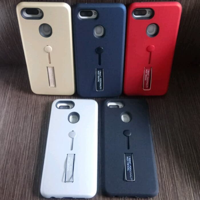 OPPO A7 CASE SMART GRIP CASE HYBRID HAND GRIP OPPO A7 2018