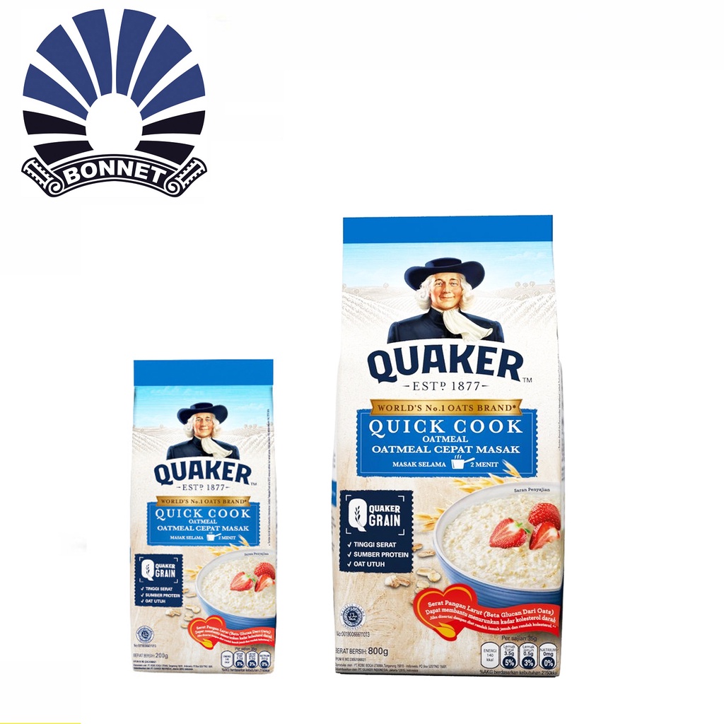 

Quaker Oat Quick Cook 800/200gr