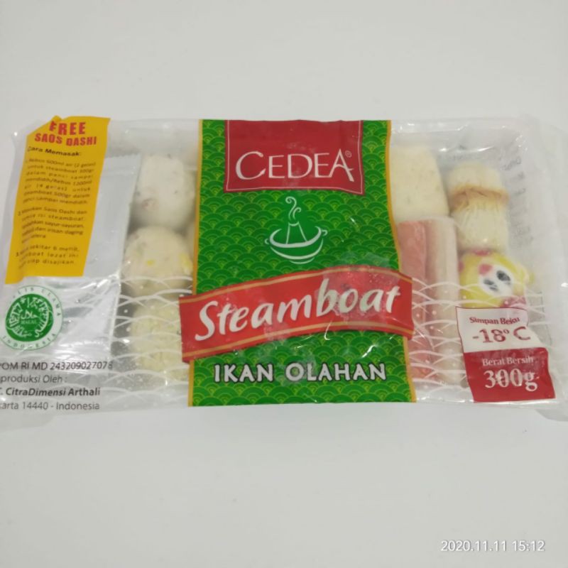 

CEDEA STEAMBOAT 300 GRAM