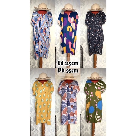 Daster Busui Selutut Motif Kekinian