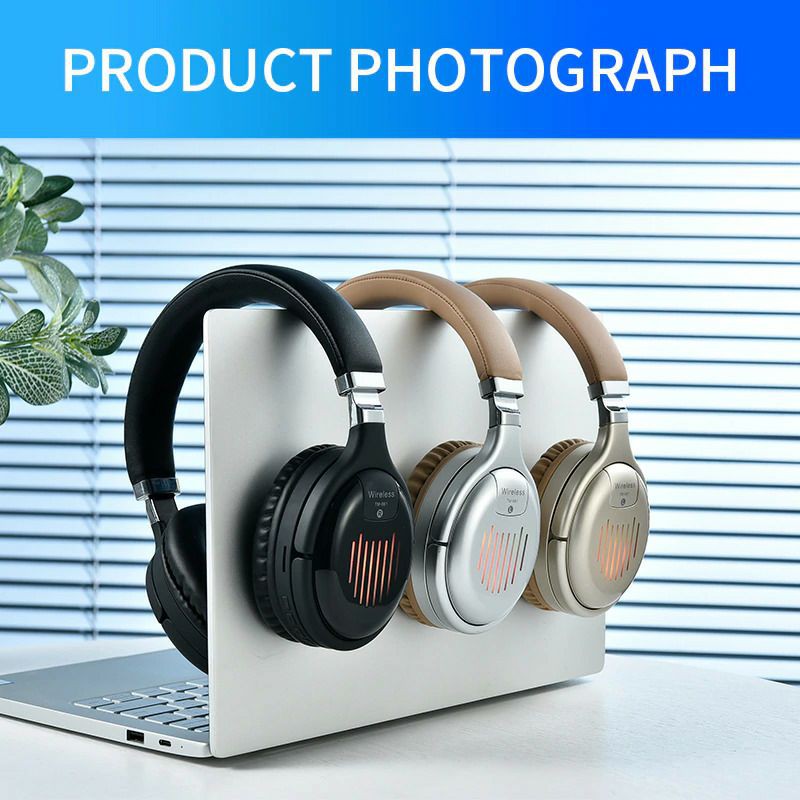 Wireless Headphone Bluetooth 5.0 3D Stereo with Mic