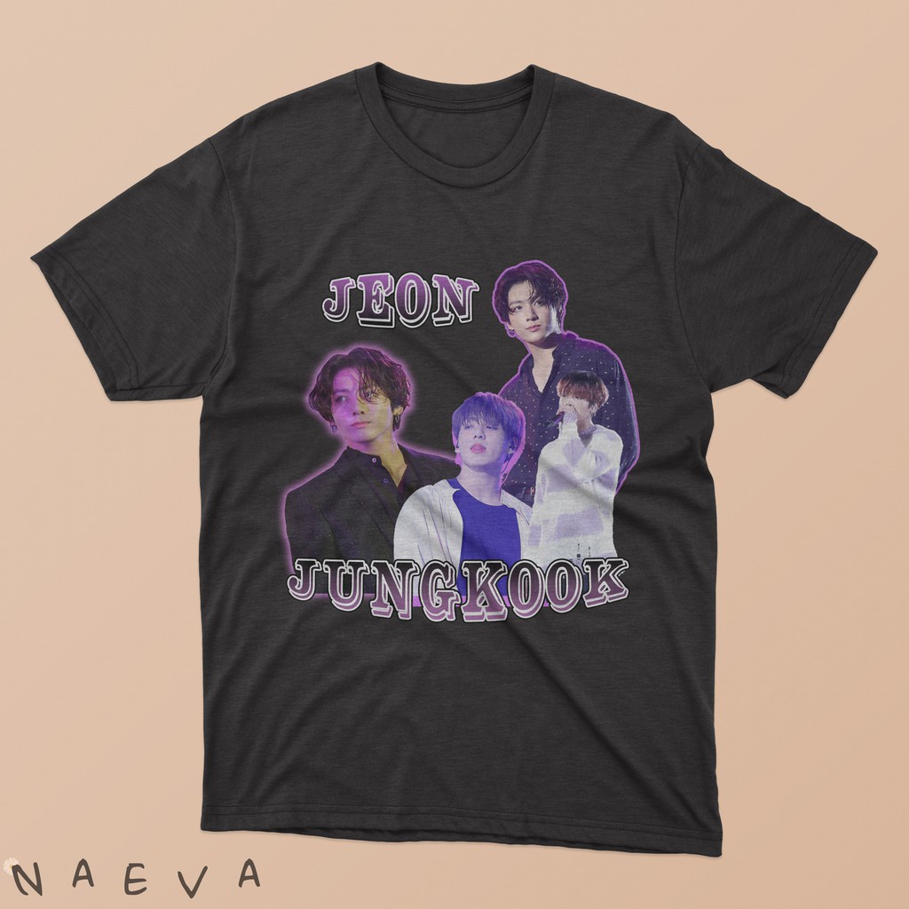JEON JUNGKOOK | KPOP T-SHIRT | KAOS JUNGKOOK BTS | KAOS BTS