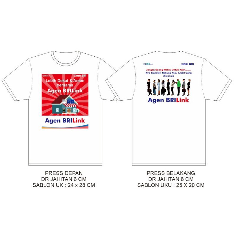 Kaos Agen BRILink Rasah Antri
