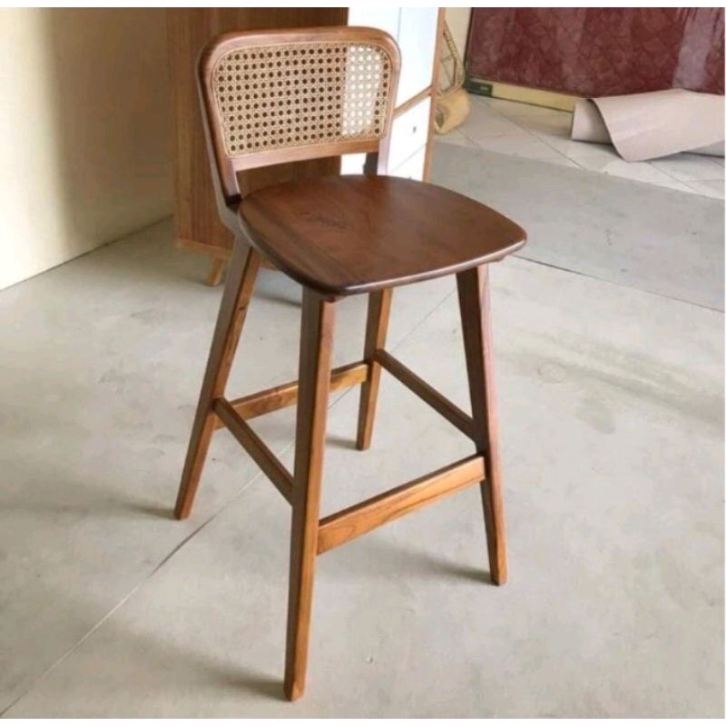 PROMO KURSI BAR CAFE KAYU JATI/MEJA KURSI BAR FURNITURE JATI JEPARA  KURSI MEJA BAR CAFE KAYU JATI