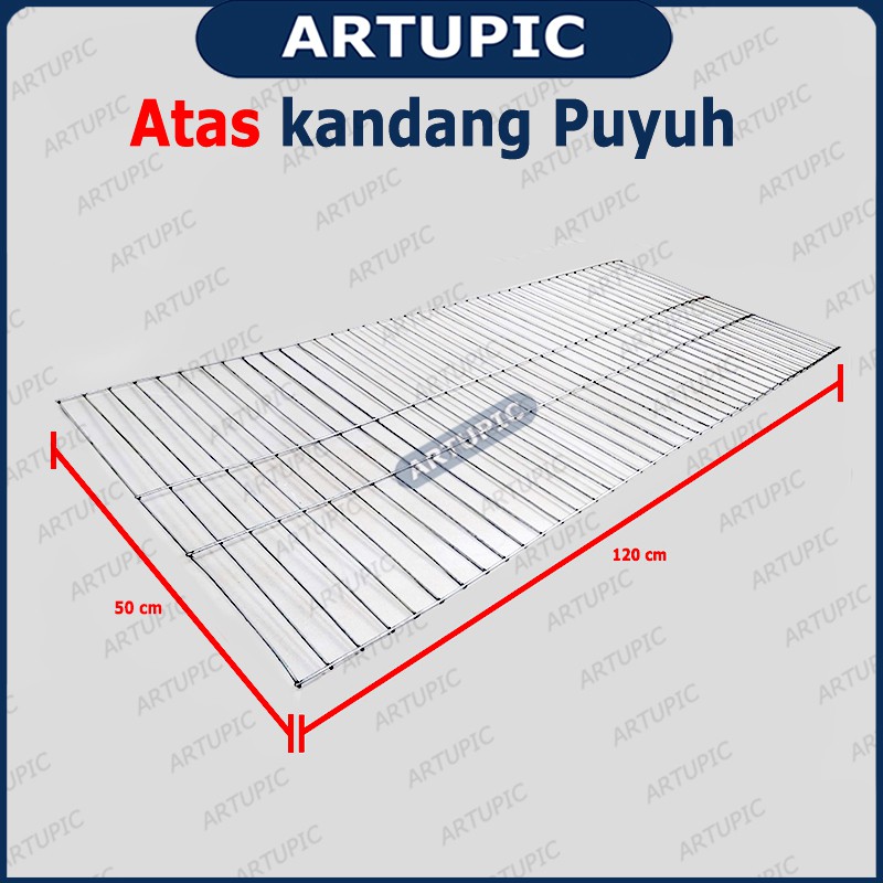 ATAS Kandang Puyuh Kawat Galvanise Artupic HANYA ATAS SAJA