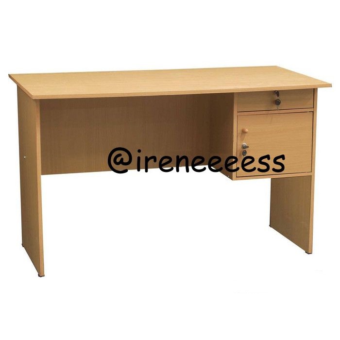 [PROMO] MEJA SETENGAH BIRO 1/2 BIRO MEJA KANTOR MEJA BELAJAR MEJA KASIR POLOS