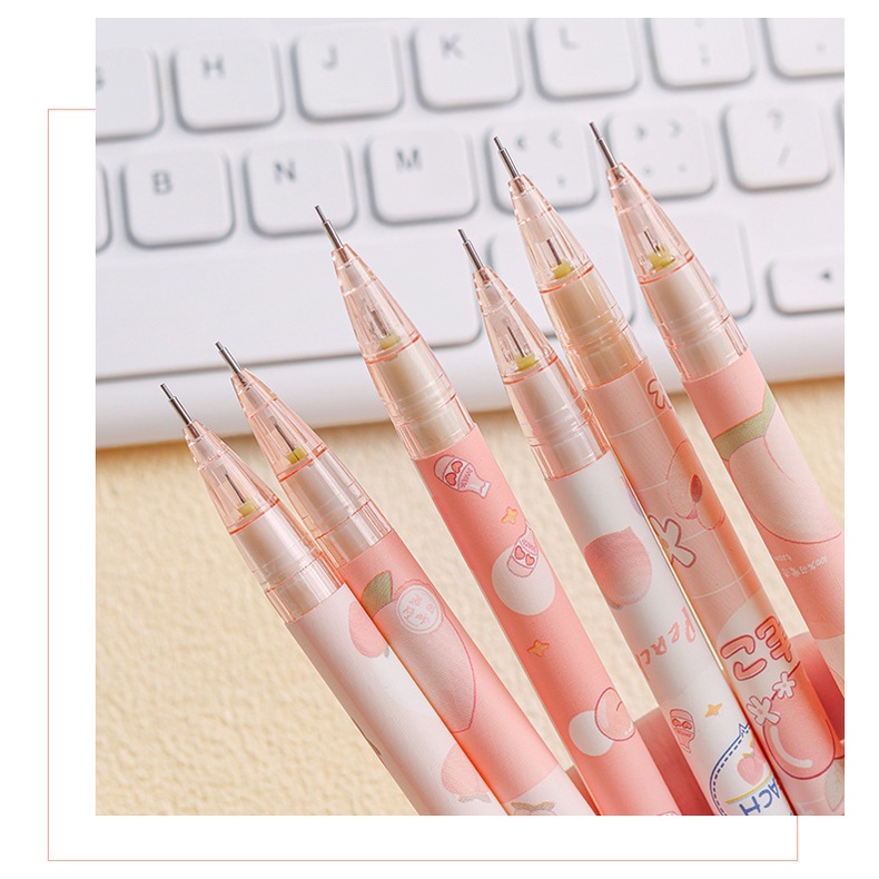 NEW Pensil isi warna peach lucu