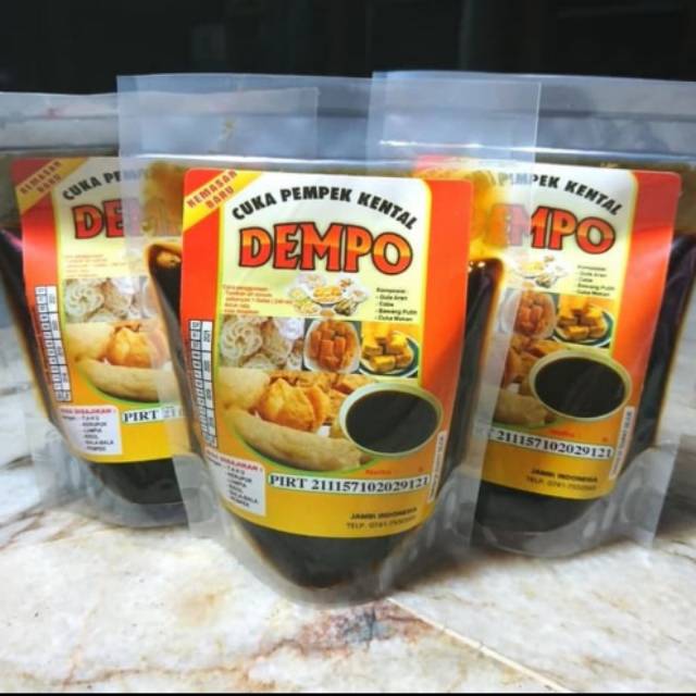 Dempo Cuka Pempek Palembang Cuka Kental Kering Bumbu Sambal Cuko Shopee Indonesia