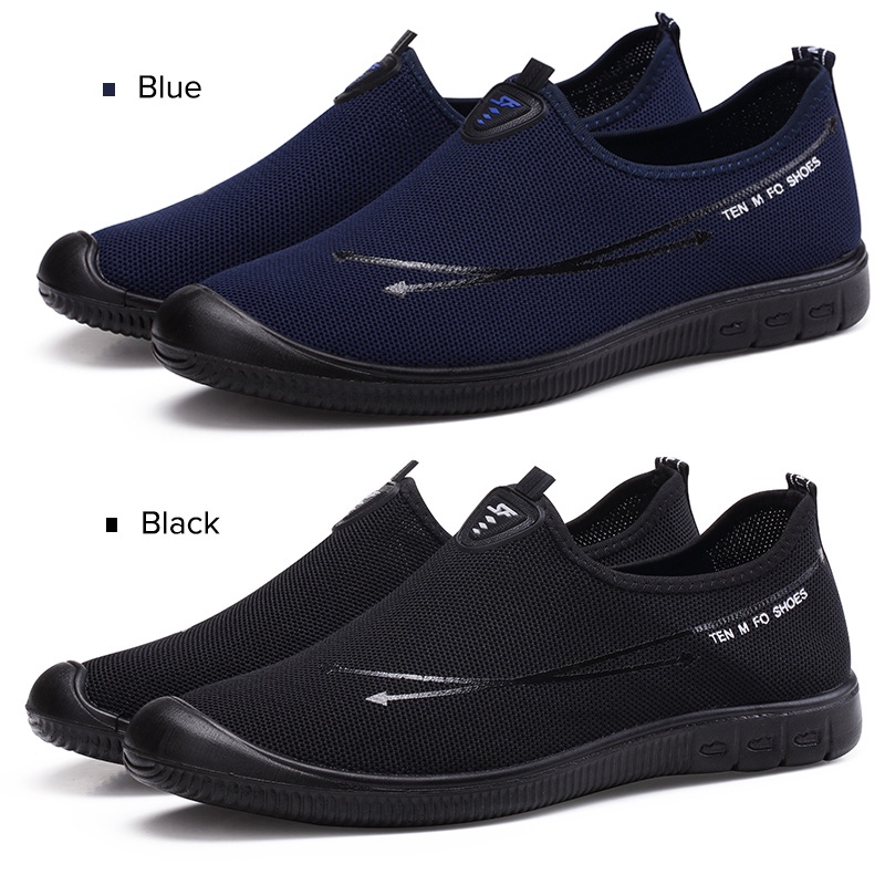 QINGSHUI Sepatu Pria Kualitas Tinggi.Bernapas Sepatu Sneakers Pria.Sepatu Kasual Pria Sepatu.Nyaman Sepatu Slip on Pria.Sepatu Pria