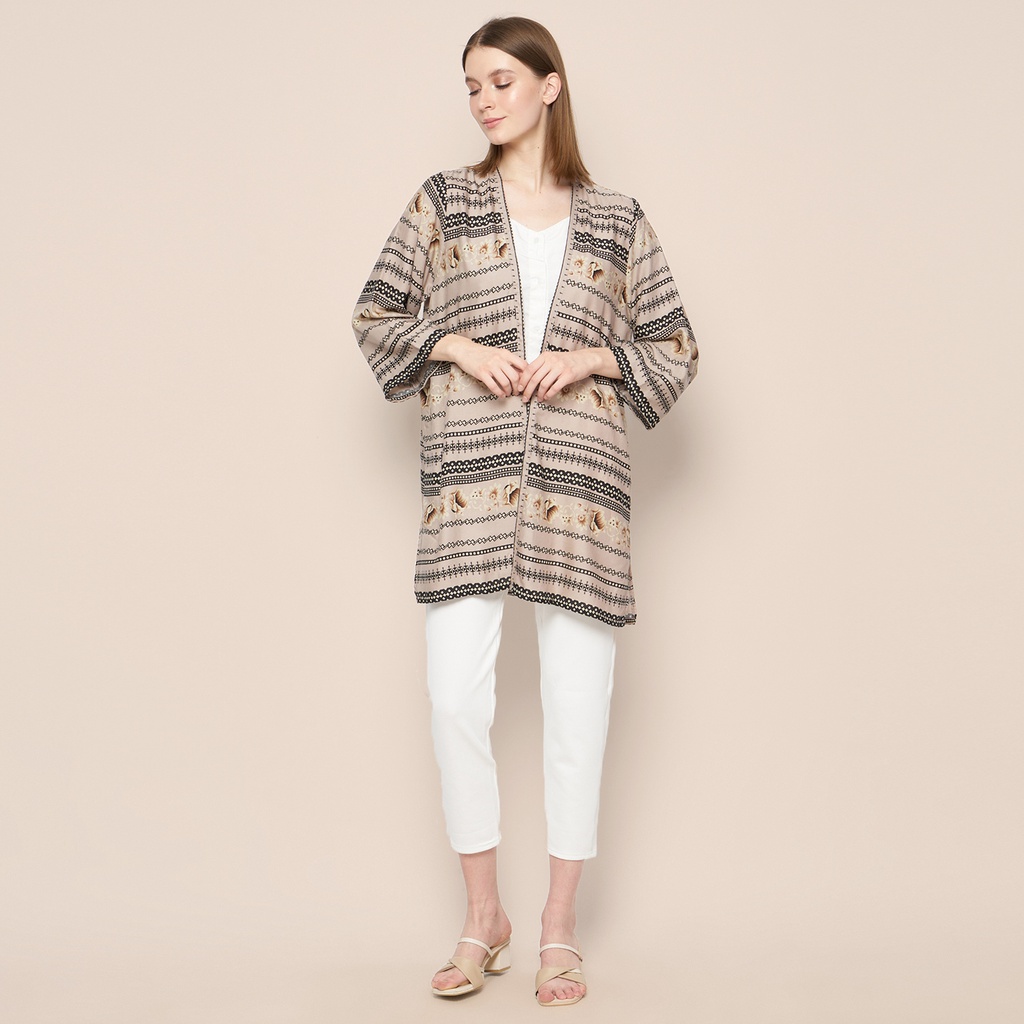 Long Outer Kimono Outerwear outwear Outter Outher by Oreliv