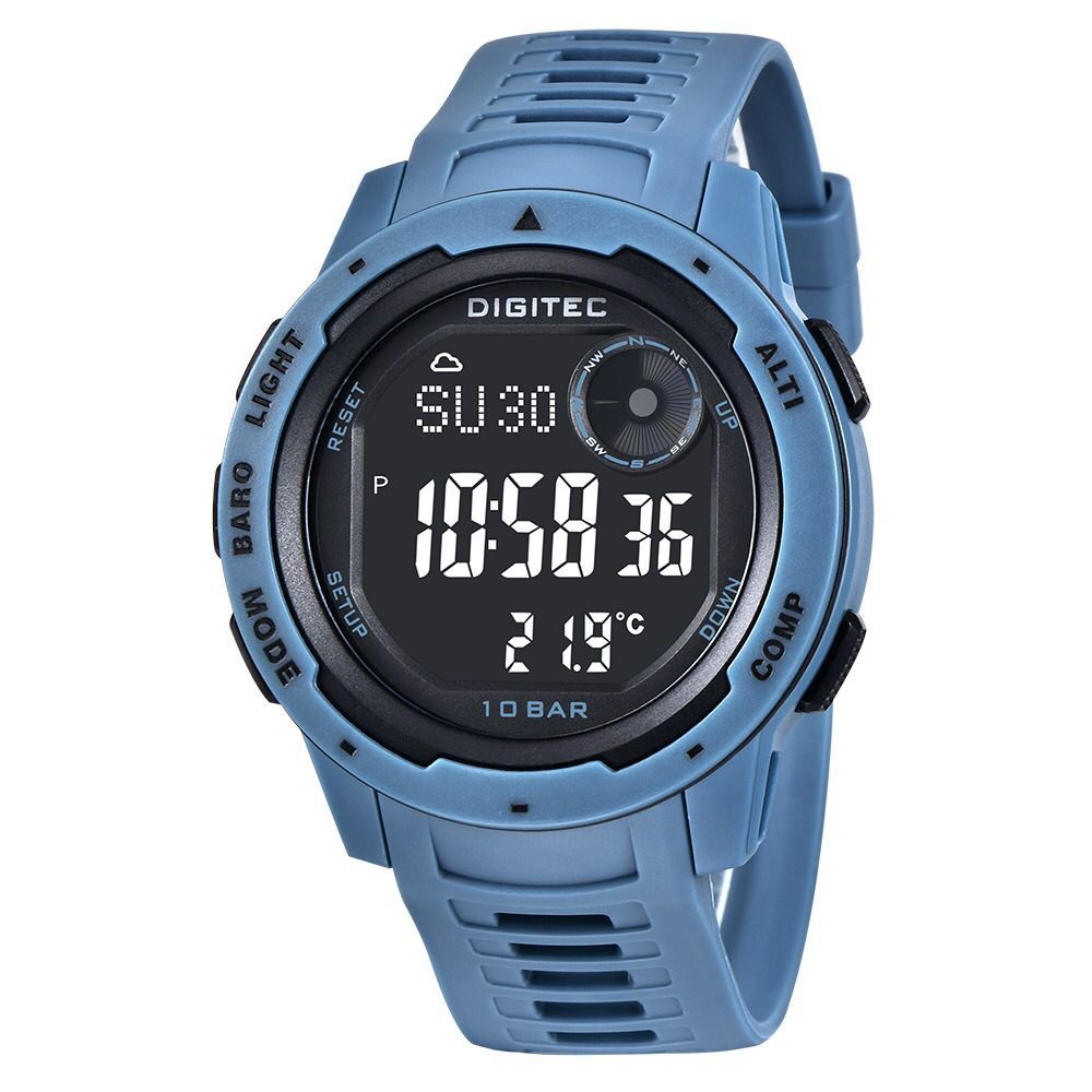 JAM TANGAN COWOK DIGITAL SPORT DIGITEC DS-8100 WATERESISTAN 100M/JAM TANGAN DIGITEC ORIGINAL/