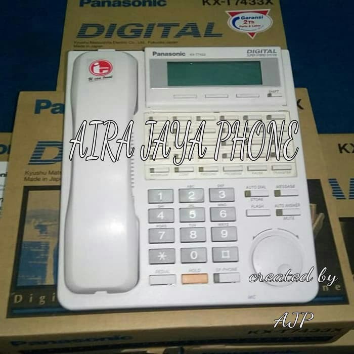 telpon digital KX-T7433 seken second mantap