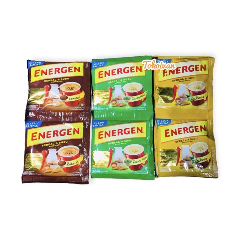 

Energen all Varian eceran per renceng 34Gr