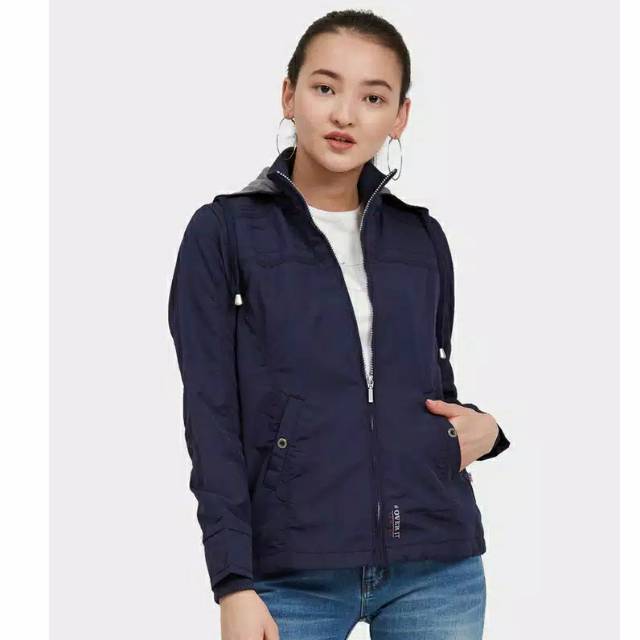 Jaket parasut Ako original