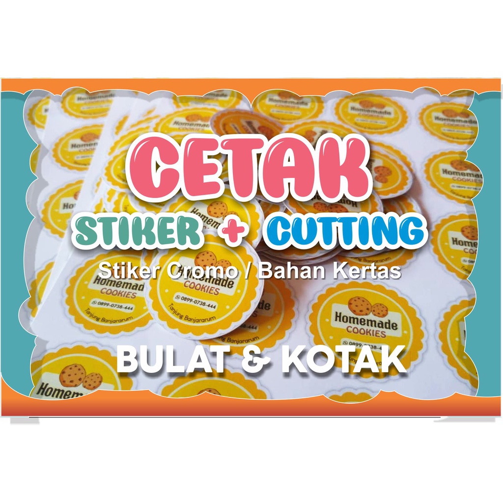 

Cetak Label Stiker Brand produk / Makanan / Minuman / Fashion