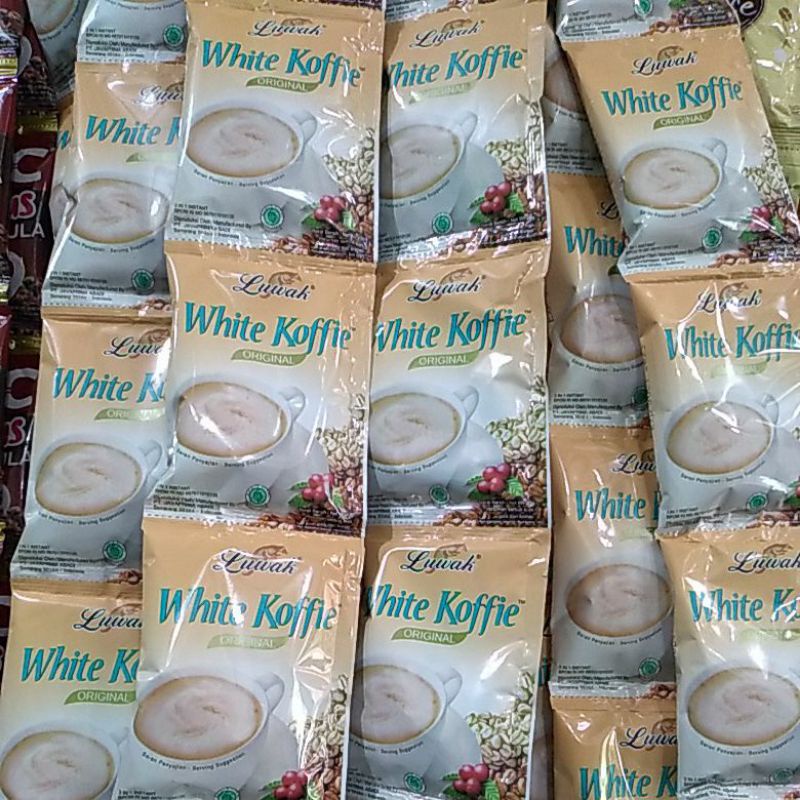 Luwak White Koffie Original Renceng 10 sachet