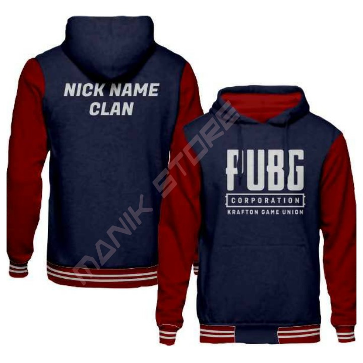 Jaket Hoodie DOTA 2 PUBG Jumbo Big Size S M L XL XXL XXXL XXXXL XXXXXL Fleece Tebal / Pria Wanita