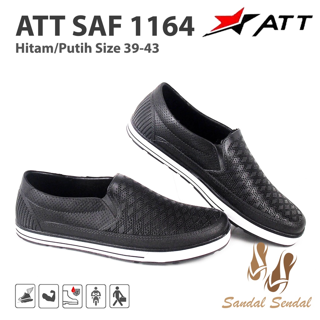 Sepatu Pantofel Karet Pria ATT SANKYO 1164