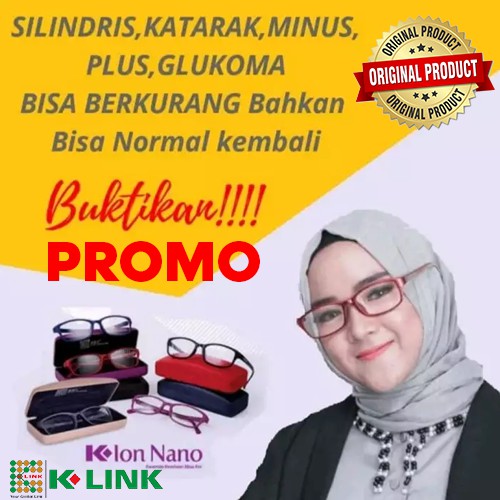 KACA MATA KESEHATAN K ION NANO KION NANO ORIGINAL KLINK