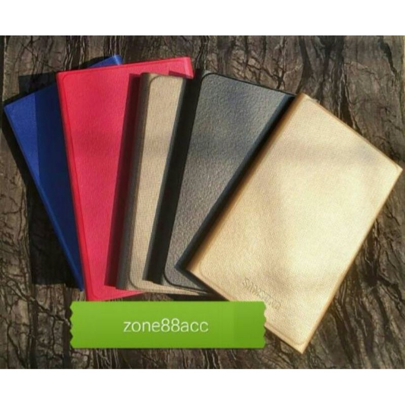 Case Samsung Tab A7 10.4 2020 T500 T505 Sarung Leather Flip Folio Book Buku Cover Casing Softcase