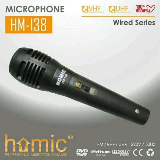 Mic homic HM 138 / mic kabel homic HM-138 / #micmurah / Mic murah / Mic Ifanci M-555-K / Mikrofon Kabel