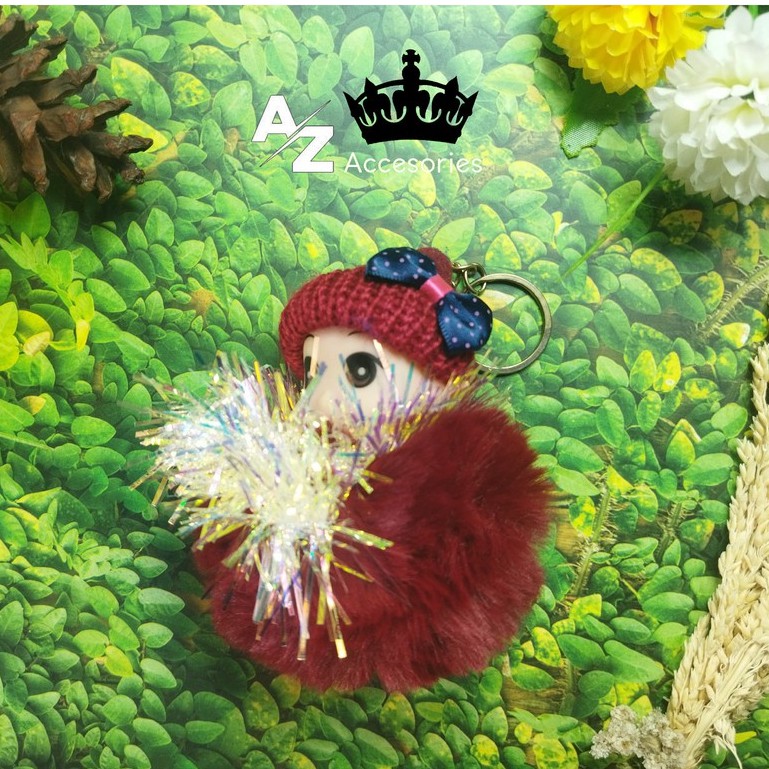 Gantungan Kunci Karakter / Gantungan Tas Boneka Kartun / Gantungan Aksesoris Tas