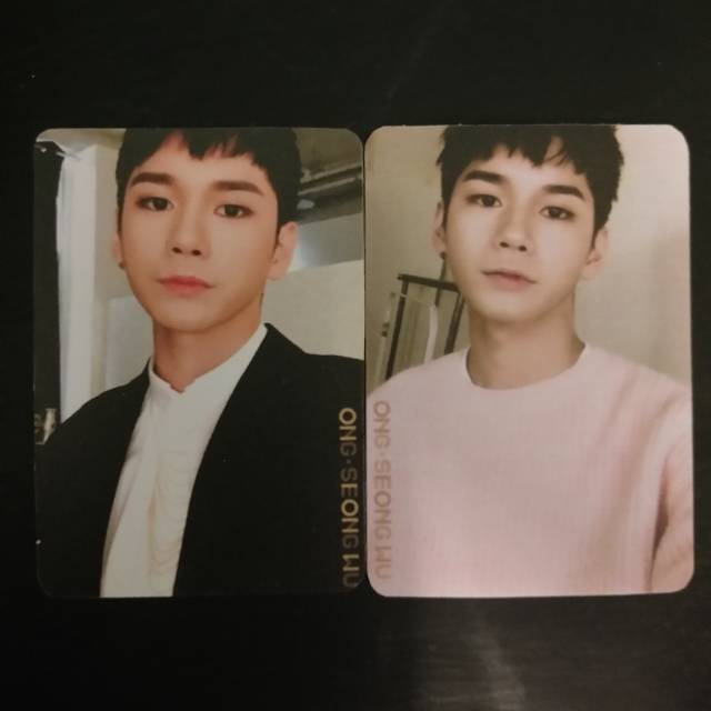 Ong Seongwoo unofficial photocard
